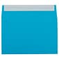 JAM PAPER A9 Colored Invitation Envelopes with Peel & Seal Closure, 5 3/4 x 8 3/4, Blue Recycled, Bulk 1000/Carton (1534200B)