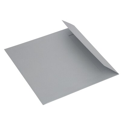 JAM PAPER Square Metallic Invitation Envelopes, 7.5" x 7.5", Silver Stardream, 25/Pack (3994896I)