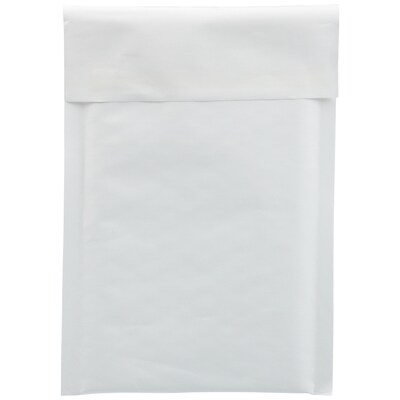 White Kraft Bubble Lite Padded Envelopes, 5" x 8 1/2", 25 per pack (V018284)