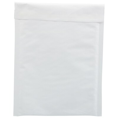 JAM PAPER Bubble Lite Padded Mailers, Size 1, 7 1/4 x 10 1/2, White Kraft, 25/Pack (24632024)