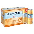 S.Pellegrino Essenza Tangerine & Wild Strawberry Flavored Mineral Water, 11.15 fl oz. Cans, 8/Pack (12394351)