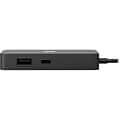 Microsoft Travel 5-Port USB-C Hub, Black (1E4-00001)