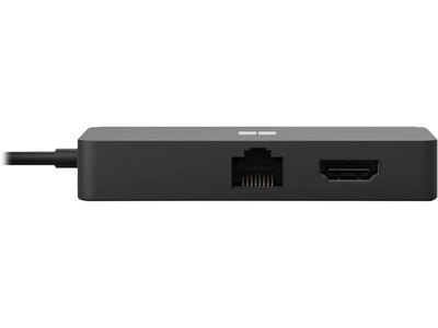 Microsoft Travel 5-Port USB-C Hub, Black (1E4-00001)