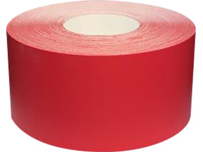 National Marker Safety Tape, 4 x 33.33 Yds., Red (DT4R)