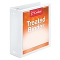 Cardinal ClearVue 3 3-Ring View Binders, White (32230)