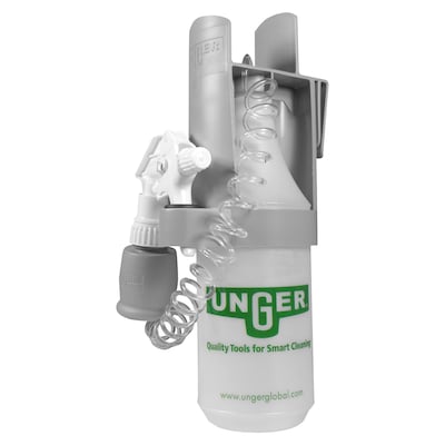 Unger 33.81 oz. Spray Bottle with Trigger, White/Gray (SOABG)