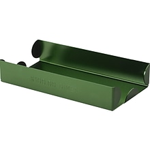 Control Papers $100 Dimes Tray, 1-Compartment, Green, 50/Carton (560067 FC)
