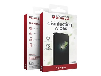invisibleSHIELD Disinfecting Wipes, 10 Wipes (209805944)