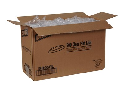 Dixie Dessert Lid, 500/Carton (DD05FL)