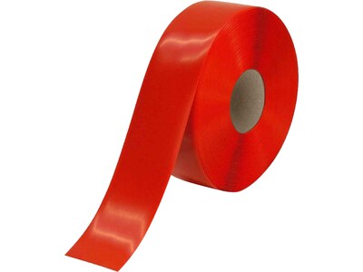 National Marker Safety Tape, 3 x 33.33 Yds., Red (HDT3R)