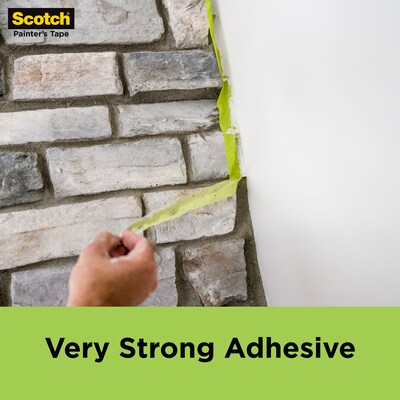 Scotch Rough Surface Heavy Duty Painter's Tape, 1.41" x 60.1 yds., Green (206036AP)