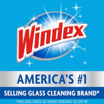 Windex Glass & More Cleaner with Ammonia-D, Unscented, 5 gal. Bag-in-Box Dispenser (696502)