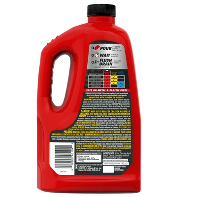 Drano Max Gel Drain Cleaner, 80 Fl. Oz. (694772)