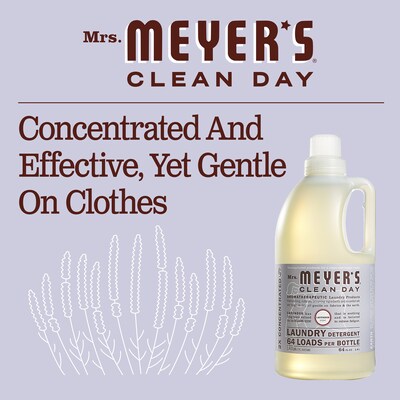 Mrs. Meyer's HE Liquid Laundry Detergent, 64 Loads, 64 oz. (651367)