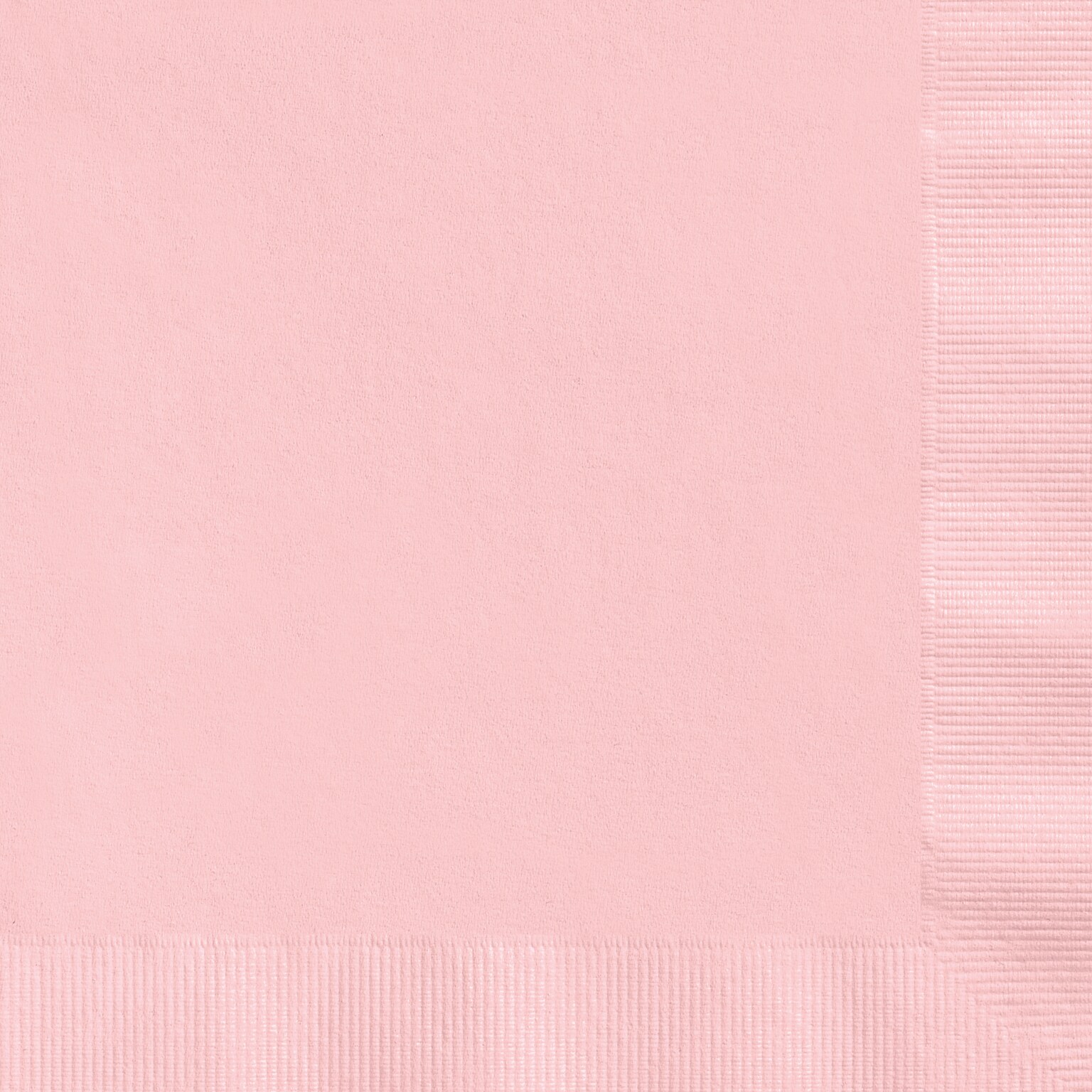 Custom 4-3/4 Square Blush Beverage Napkin, 3-Ply Tissue, 100/Pack