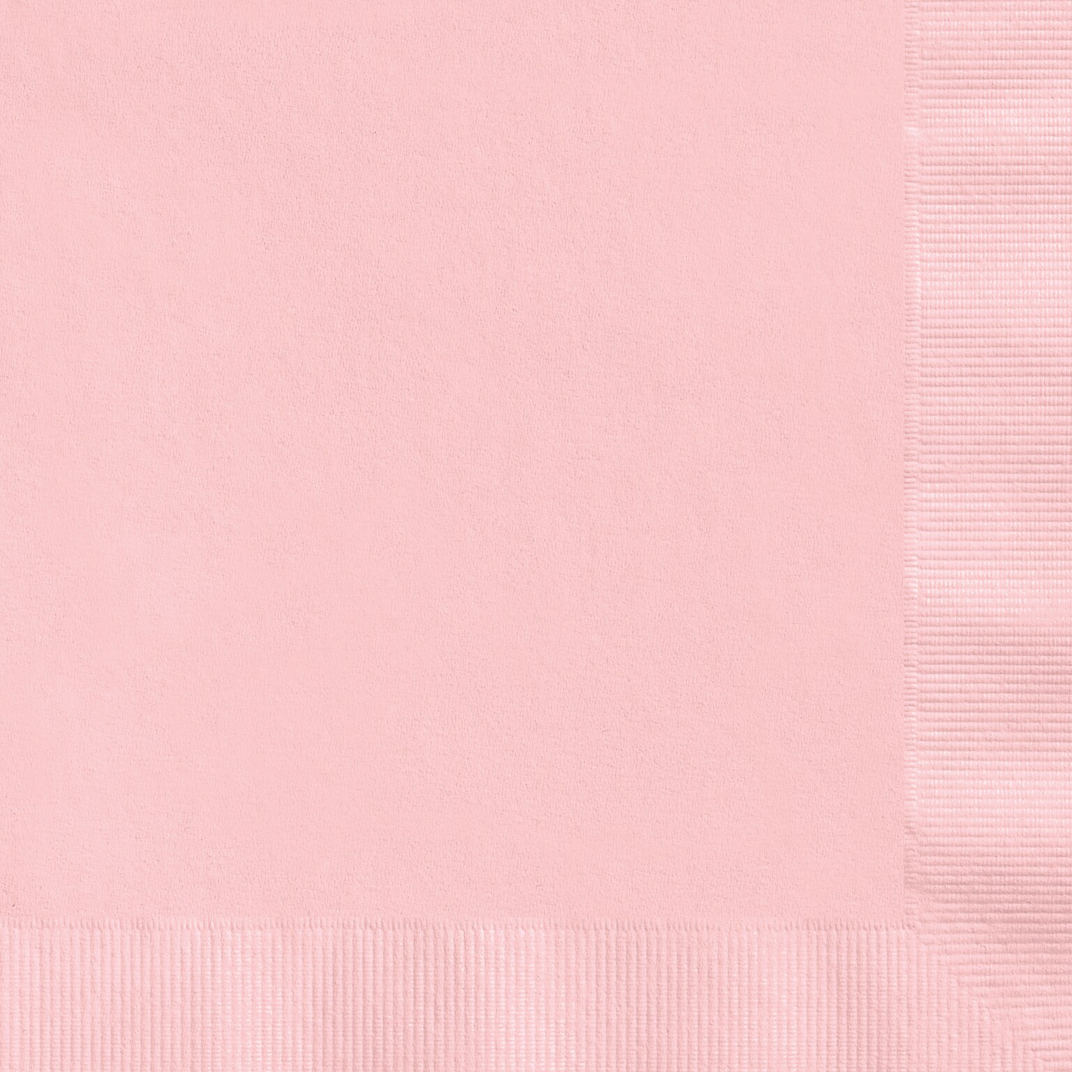 Custom 4-3/4 Square Blush Beverage Napkin, 3-Ply Tissue, 100/Pack