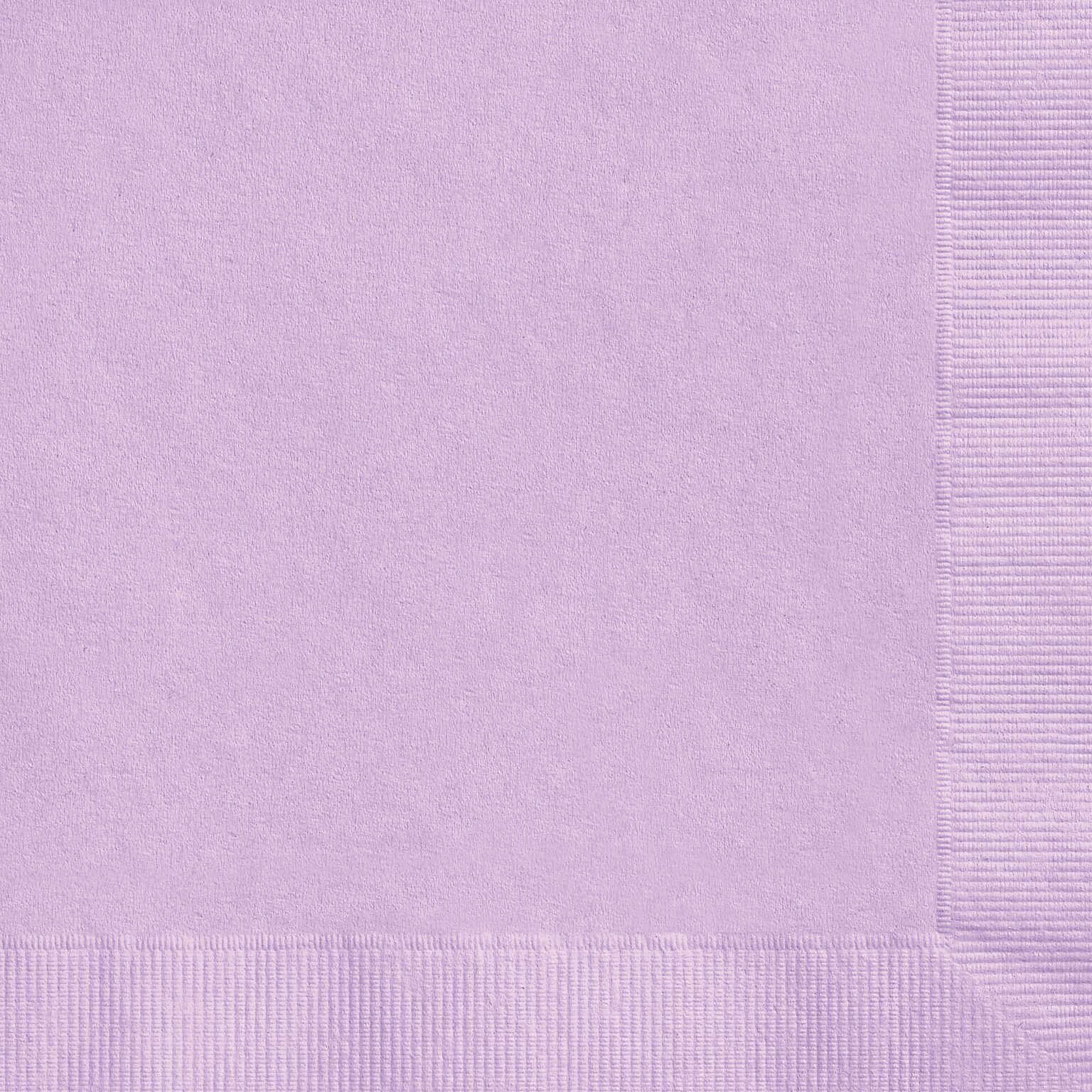 Custom 4-3/4 Square Lavender Beverage Napkin, 3-Ply Tissue, 100/Pack