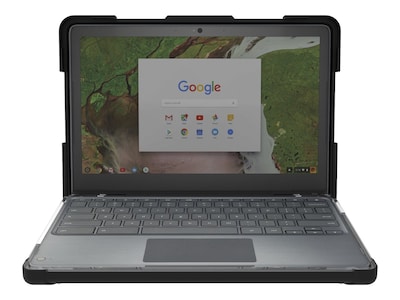 MAXCases Laptop Case, Black/Clear TPU Rubber (HP-ESS-G6EE-BLK)