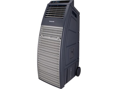 Honeywell Portable Evaporative Cooler with Remote, Gray (CO301PC)