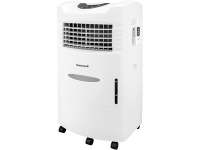 Honeywell Portable Evaporative Cooler with Remote, White (CL201AEW)