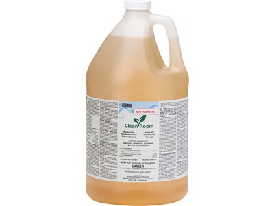 One Shot Coatings by Bare Ground Clean Room Disinfectant Liquid, 128 Oz.