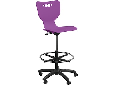 MooreCo Hierarchy 5-Star School Chair, Purple (53512-Purple-NA-SC)