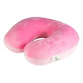 Travergo Microbead Fleece/Spandex Neck Pillow, Pink (TR1020PK)