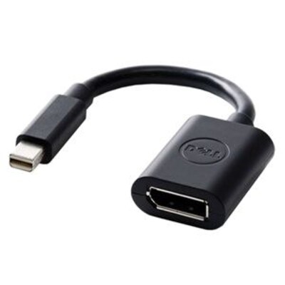 Dell™ Mini DisplayPort to DisplayPort Male/Female Video Adapter, Black (C4WTR)