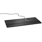 Dell Multimedia KB216 Wired Keyboard, Black (580-ADMT)