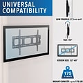 Mount-It! Tilt Wall TV Mount for 32 - 65 Screens, 175 lbs. Max. (MI-303B)