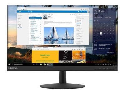 Lenovo L24q-30 65FBGCC1US 23.8 LED Monitor, Raven Black