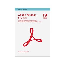Adobe Acrobat Pro 2020 for 1 User, Windows, Download (65312126)