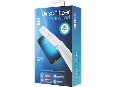 Tzumi Ion UV Portable Sanitizing UV-C Wand (7548ST)