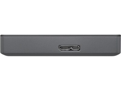 Seagate Basic 2TB USB 3.0 External Hard Drive, Gray (STJL2000400)