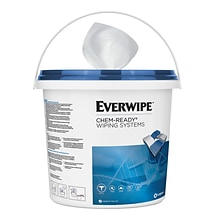 Everwipe Chem-Ready Mobile Bucket , Preprinted, 5/Carton (CR-BKT-5-PR)