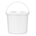 Everwipe Wetwipe Mobile Bucket, White/Blue, 2/Carton (10-BKT-2)