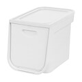 IRIS®22 Quart Small Flap Box, White