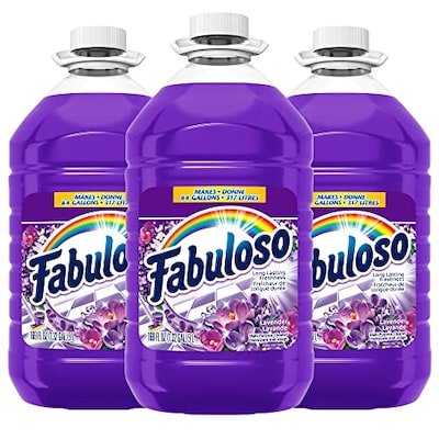 Fabuloso All Purpose Cleaner, Lavender, 169 Fl. oz., 3/Carton (153122)