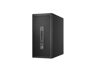 HP ProDesk 600 G2 Refurbished Desktop Computer, Intel Core i3-6100, 16GB Memory, 480GB SSD