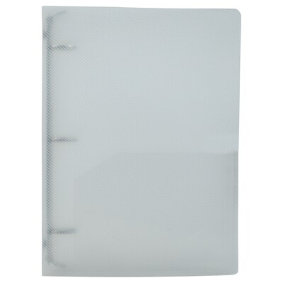 JAM Paper 1" 3-Ring Mini Binders, Clear (370531985)