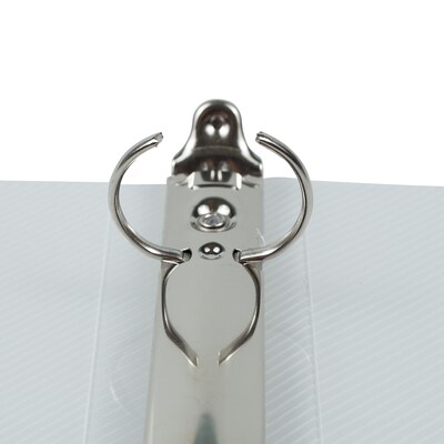 JAM Paper 1" 3-Ring Mini Binders, Clear (370531985)