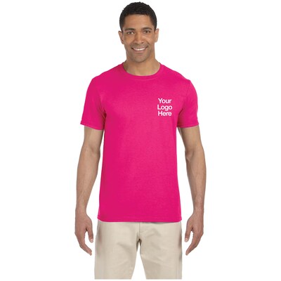 Custom Gildan® Softstyle® Mens Screen Printed T-Shirt