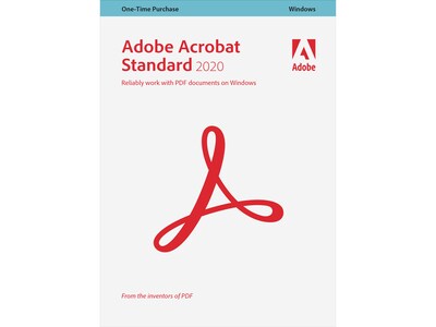 Adobe Acrobat Standard 2020 for 1 User, Windows, Download (65312125)