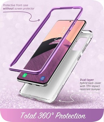 i-Blason Cosmo Series Purple Marble Case for Galaxy S20 (S20-COSMO-PUR)