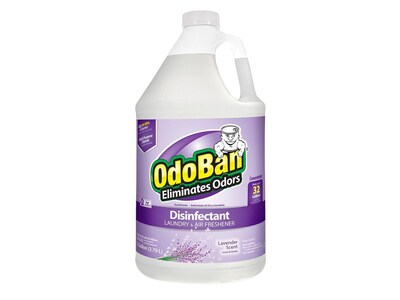 ODOBAN Disinfectant Concentrate, Lavender/Original Eucalyptus, 128 Fl. oz., 4/Carton (91EUCLAVGPK-STP)
