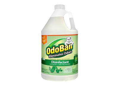 ODOBAN Disinfectant Concentrate, Original Eucalyptus, 128 oz., 4/Carton (9110614PK-STP)