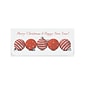 Custom 6-1/2" x 2-7/8" Merry Christmas, Happy New Year Currency Envelopes, Printed, Smooth, 25/Pack