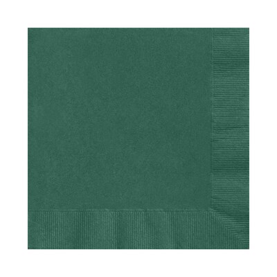 Custom 6-1/2 Square Hunter Luncheon Napkin, 3-Ply Tissue, 100/Pack