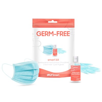iFLY Smart Germ-Free Personal Protection Kit, 3 Pieces/Pack (9-A001GK)