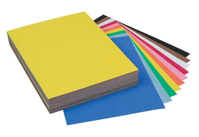 Pacon Riverside 3D 9 x 12 Construction Paper, Assorted Colors, 220 Sheets/Ream (PAC103645)